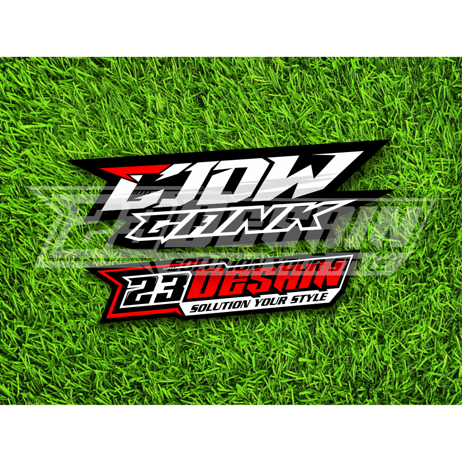 STIKER CJDW GANK STIKER ADITAMA ES CAMPUR STICKER CJDW GANK V2 LOGO CJDW 2025 V2