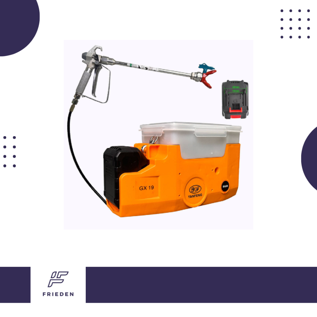 Electric Airless Sprayer Yanfeng Pro Cordless Airless Paint Sprayer