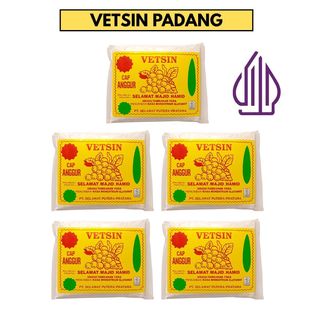 

VETSIN CAP ANGGUR PRODUKSI SELAMAT MAJID HAMID ASLI ( 1 PACK ISI 5 PCS) / BARANG SESUAI