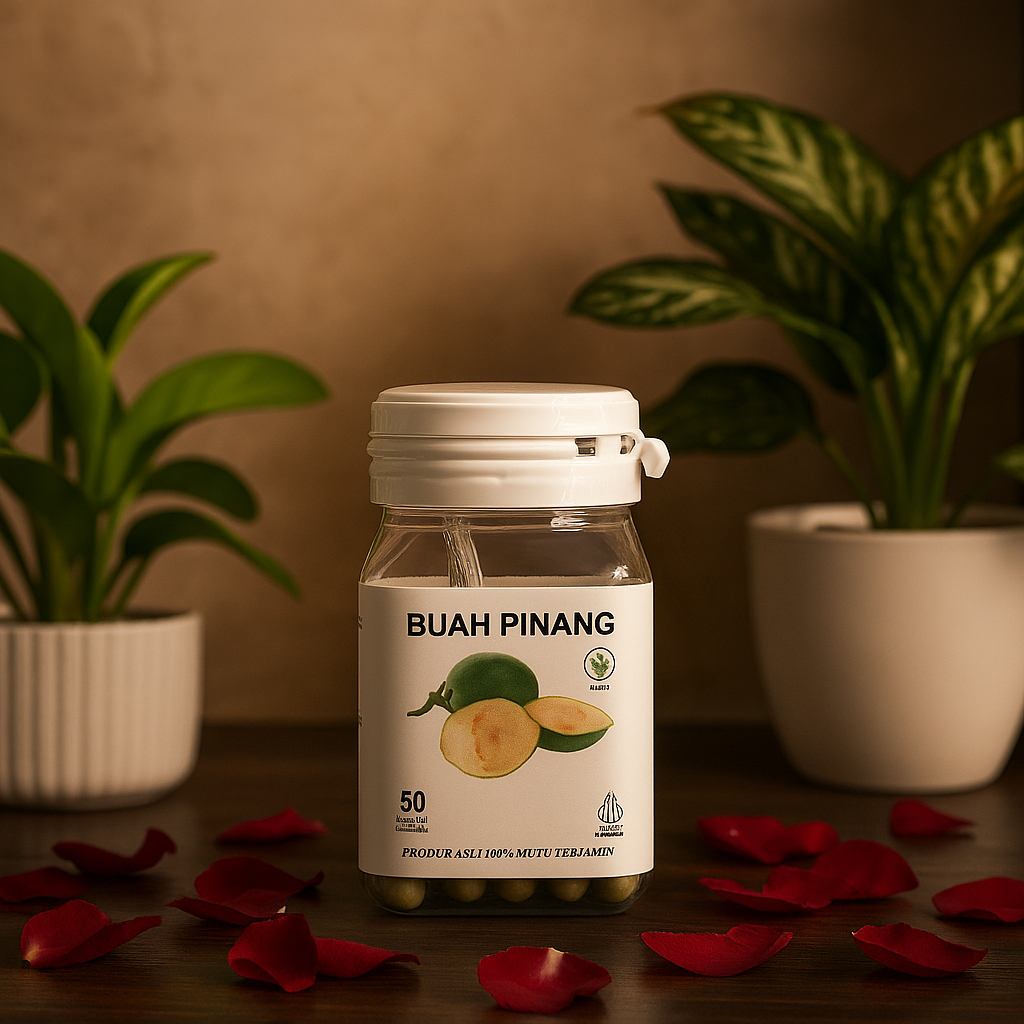 

Buah Pinang Muda Kapsul Murni Berkhasiat