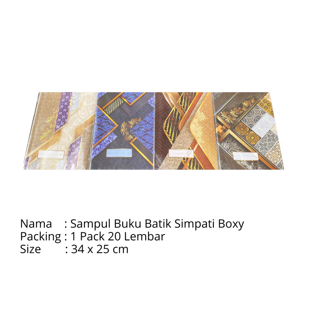 

Sampul Buku Batik Simpati Boxy (ISI 20 LEMBAR)