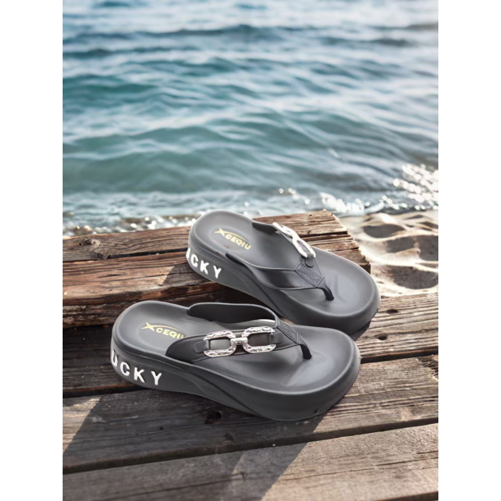 [COD] Sandal Jepit Jelly Wanita | Sandal Jepit Tebal Wanita | Sandal Jepit Kasual Anti Selip