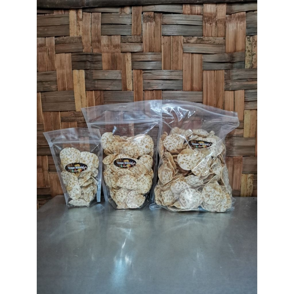 

Keripik Tempe Milenial (Keripik Tempe Sagu) Enak & Gurih TERMURAH 100 gr