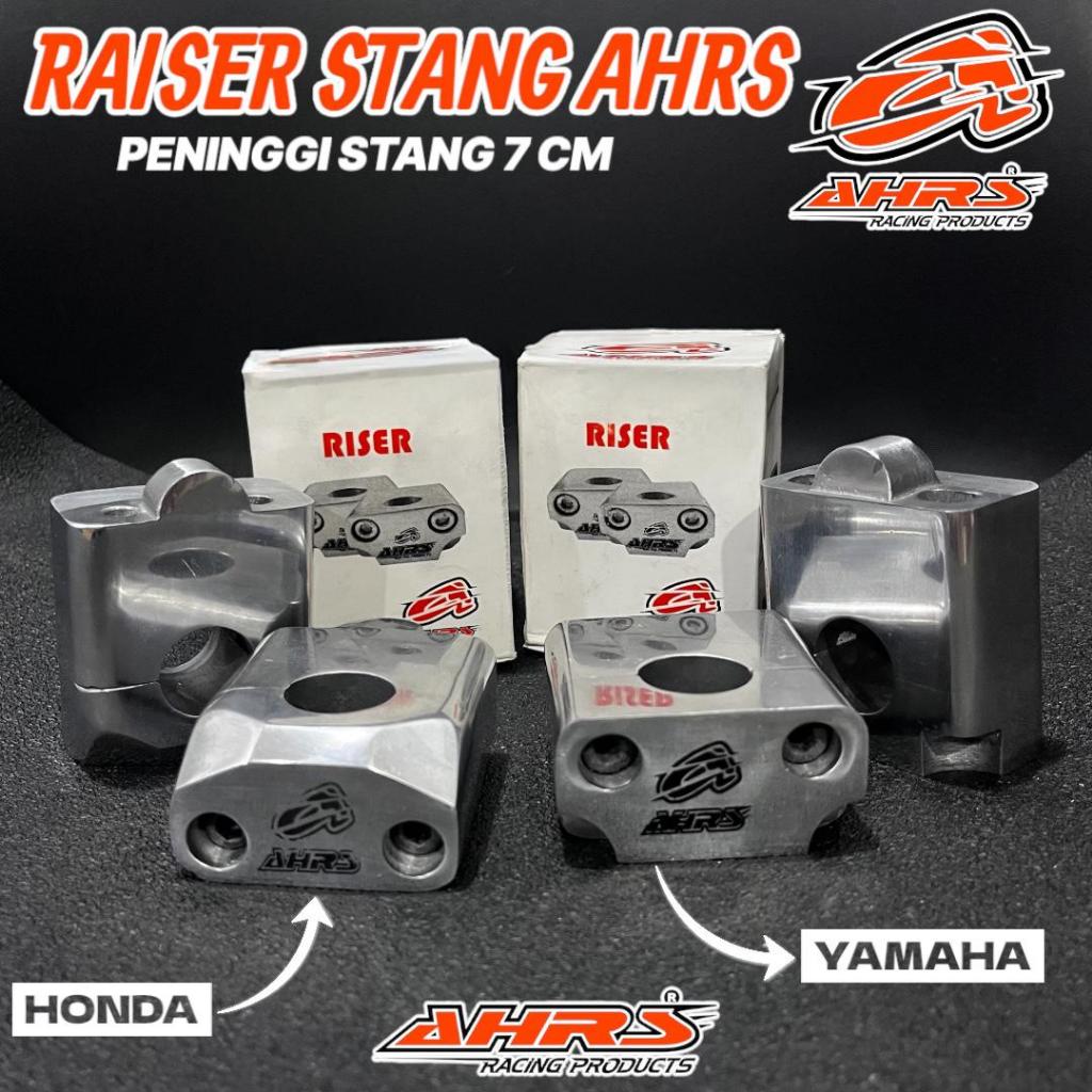 RAISER RISER STANG AHRS UNIVERSAL PNP HONDA YAMAHA SCOOPY BEAT NMAX RX KING CRF DLL ASLI AHRS RACING