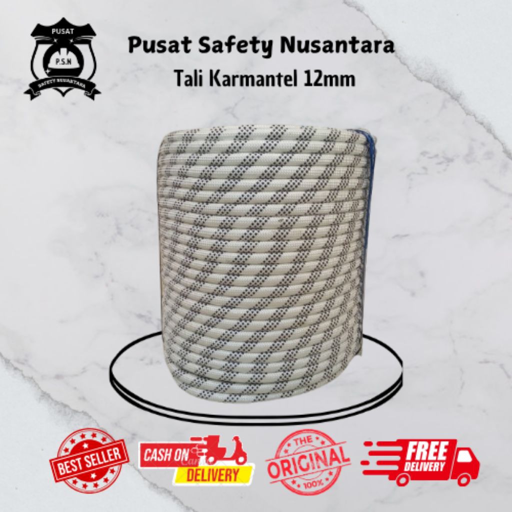 TALI KARMANTEL 12MM X 200M / TALI KARMANTEL STATIS 12MM X 200M