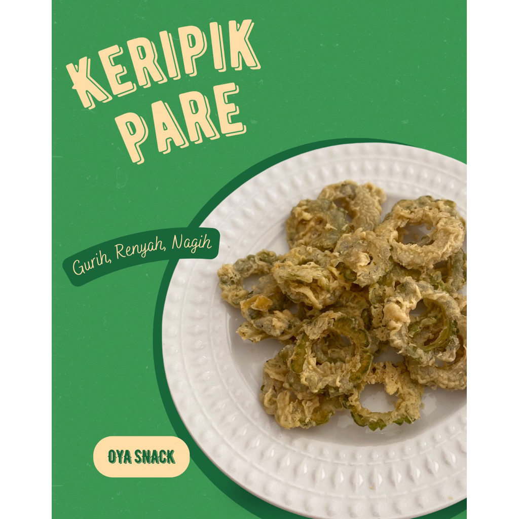 

Keripik Pare - 250 gr & 500 gr