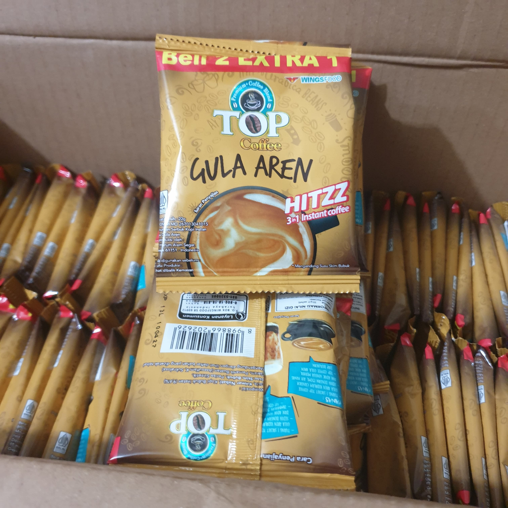 

Top Coffee Gula Aren Serenteng 15 Sachet