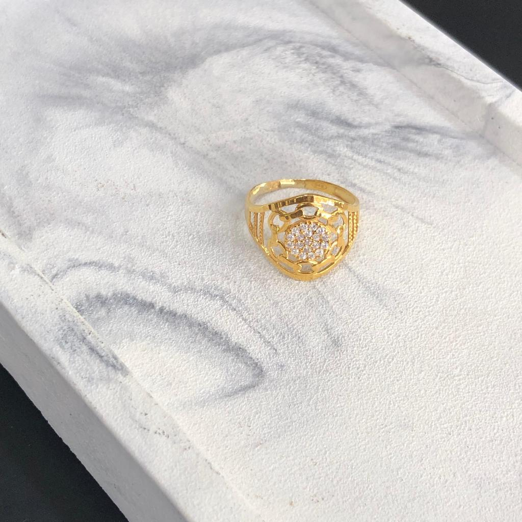 Cincin Emas Dubai Bulat Chain 375/8K