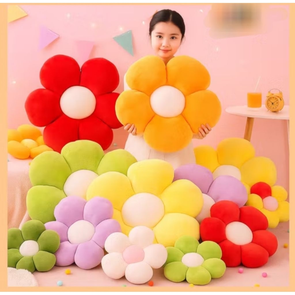 Bantal Bunga, Bantal Sofa, Bantal Duduk, Bantal Karakter Lucu, Bantal Bayi, Bantal Murah