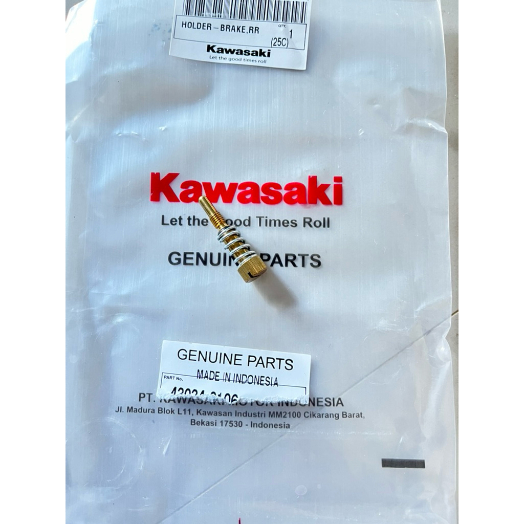 MURAH STELAN GAS KAWASAKI NINJA PWL26 PWL28 DAN PE 28 BAHAN KUNINGAN