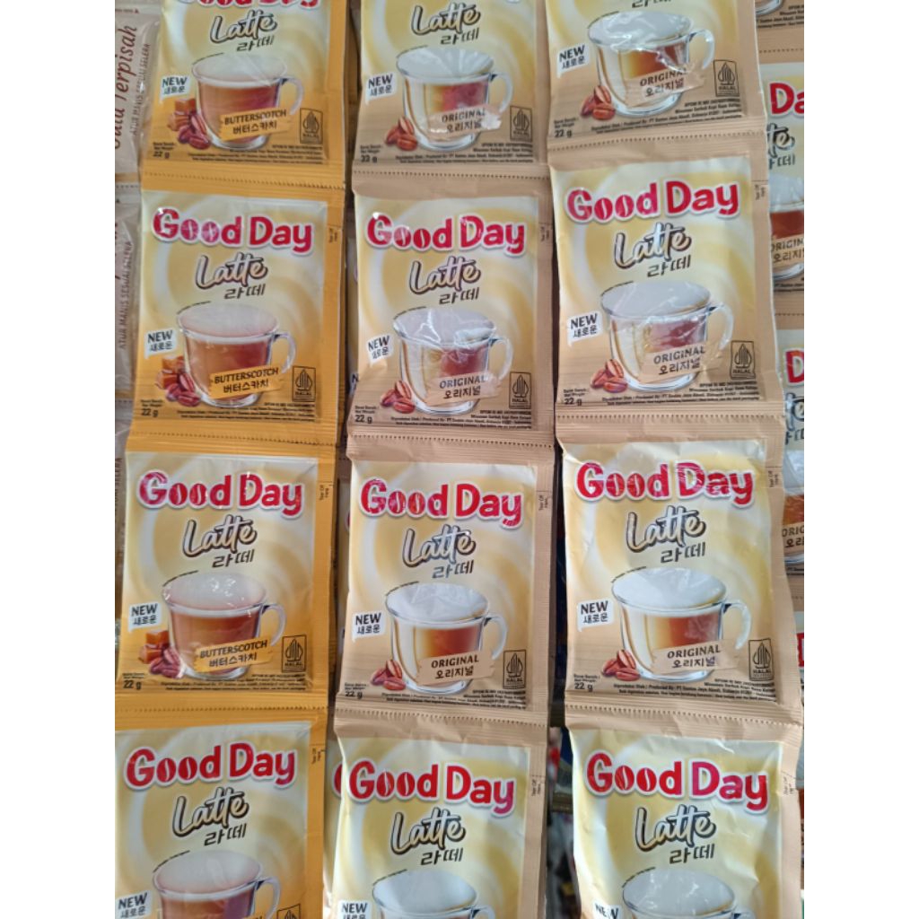 

GOODDAY KOREAN LATTE KEMASAN SACHET @10PC