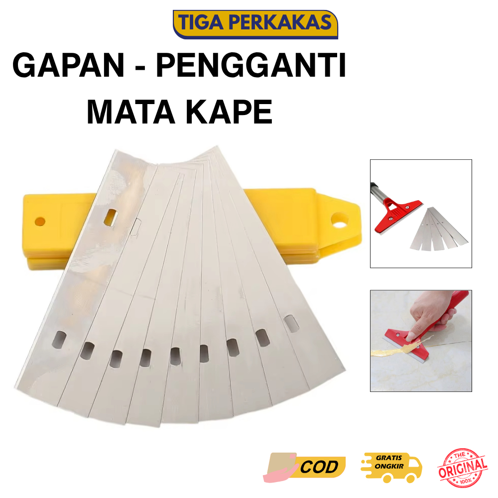 

Pengganti Mata Kape Gapan Refill Scrapper 10cm