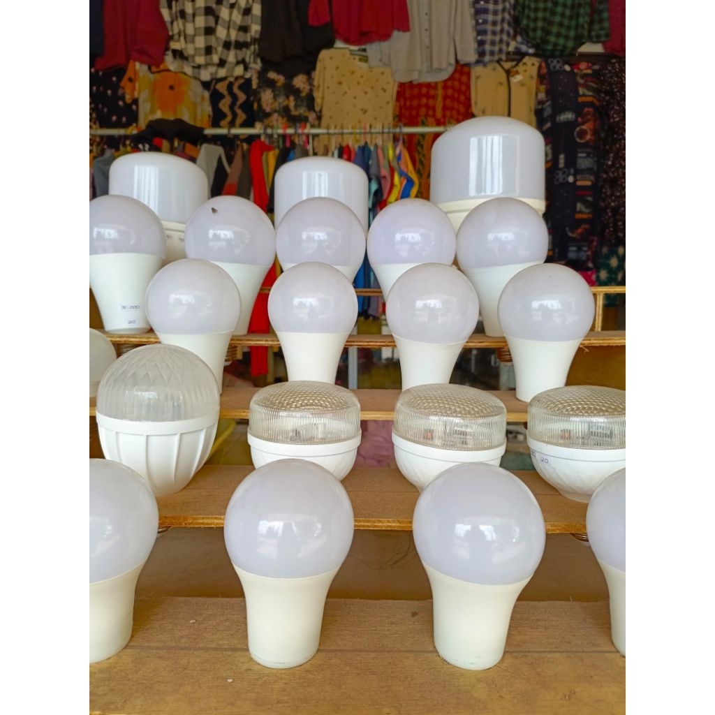 LAMPU LED 7W BARU / LAMPU LED RAKITAN / LAMPU LED POLOS