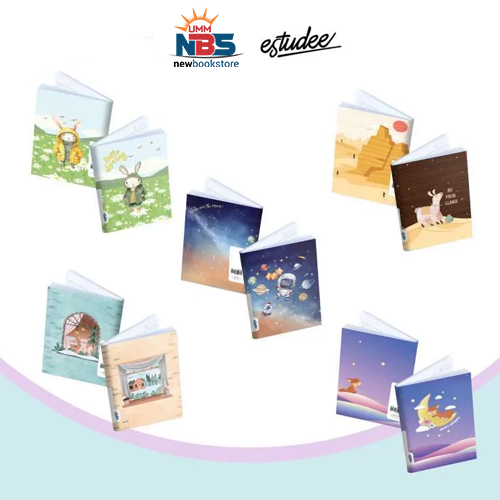 Estudee - Buku Tulis B5 Fancy Cute Isi 10 Buku