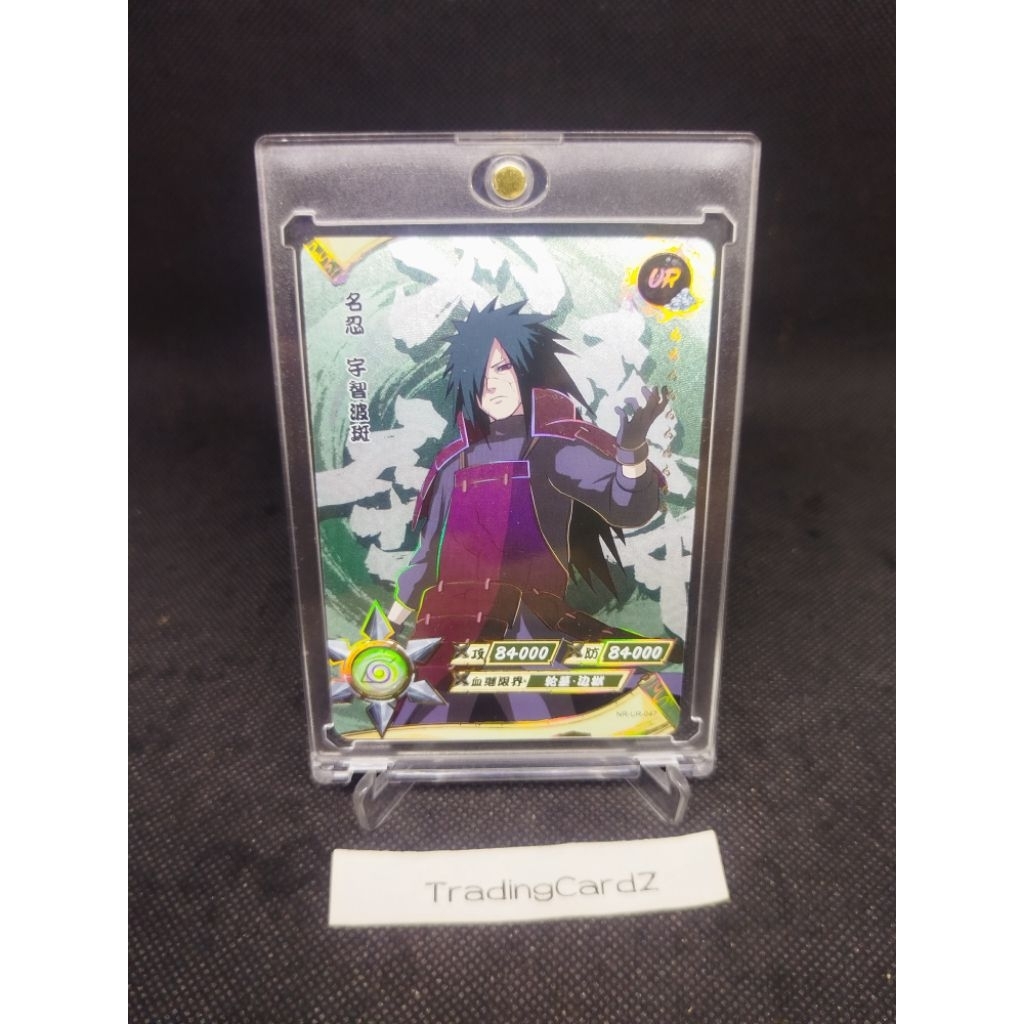 TCG/CCG Trading Card Collection 2021 Kayou Naruto Official Card UR Madara Uchiha #NR-UR-047(dpt top 