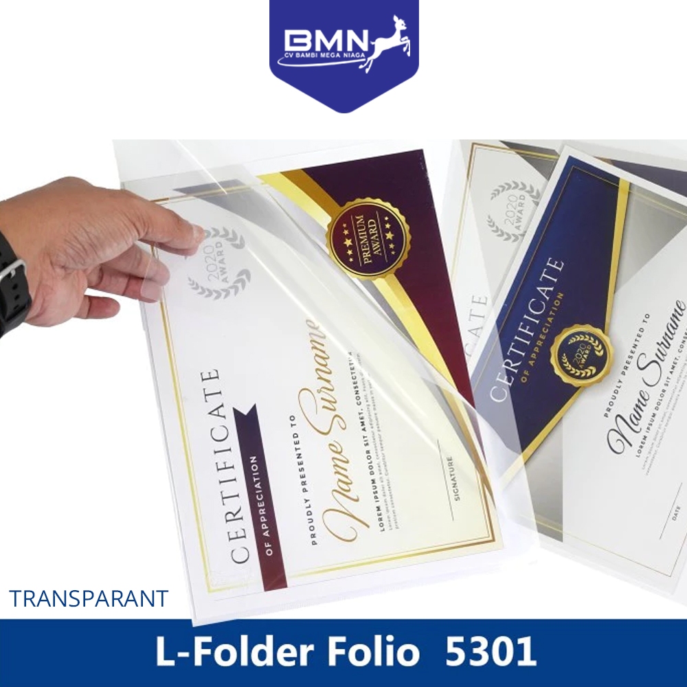 

BENEX Map Document Folio Tipe L Folder transparan (bening)