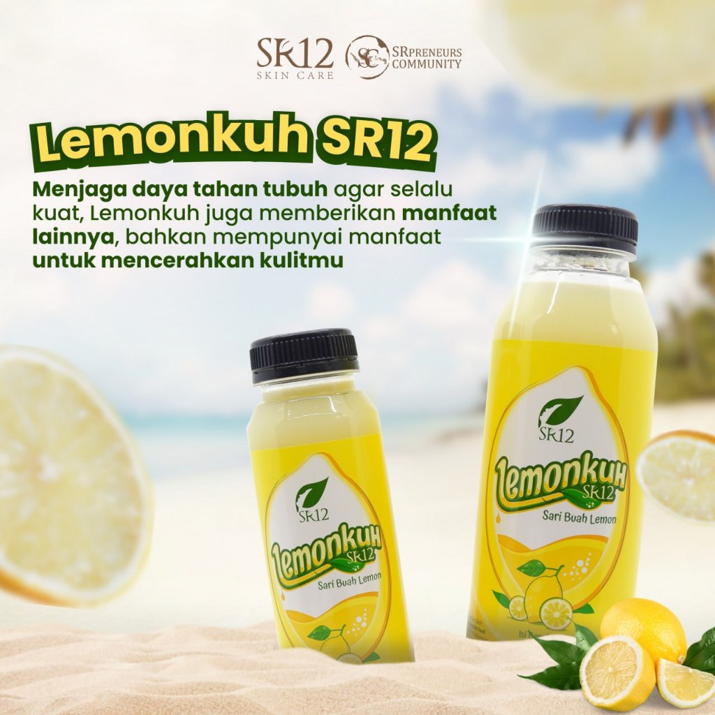 

Lemonkuh SR12 Sari Buah Lemon Asli Minuman Herbal Daya Tahan Tubuh dan Diet Alami 500 ml