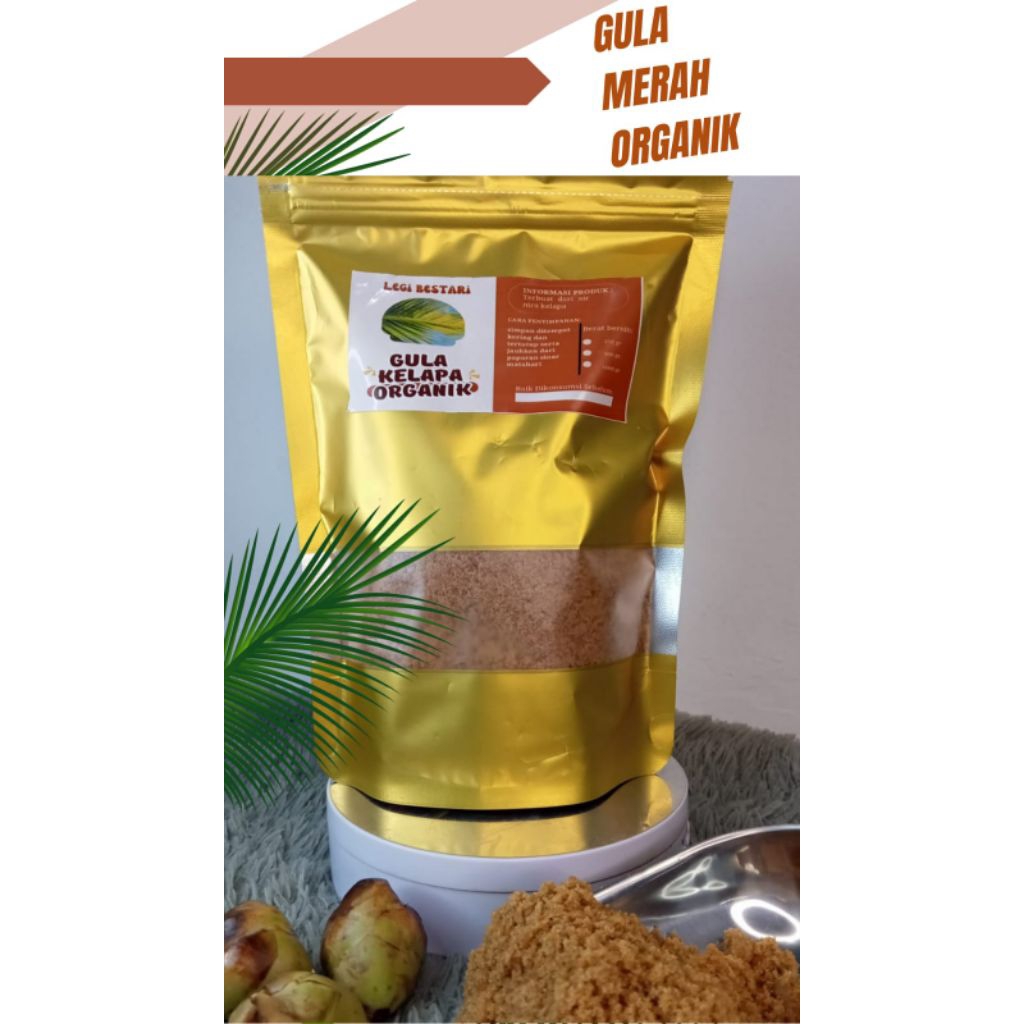 

Gula kelapa bubuk organik/ gula semut kelapa/Gula merah/Gula kelapa/ Gula organik 1kg