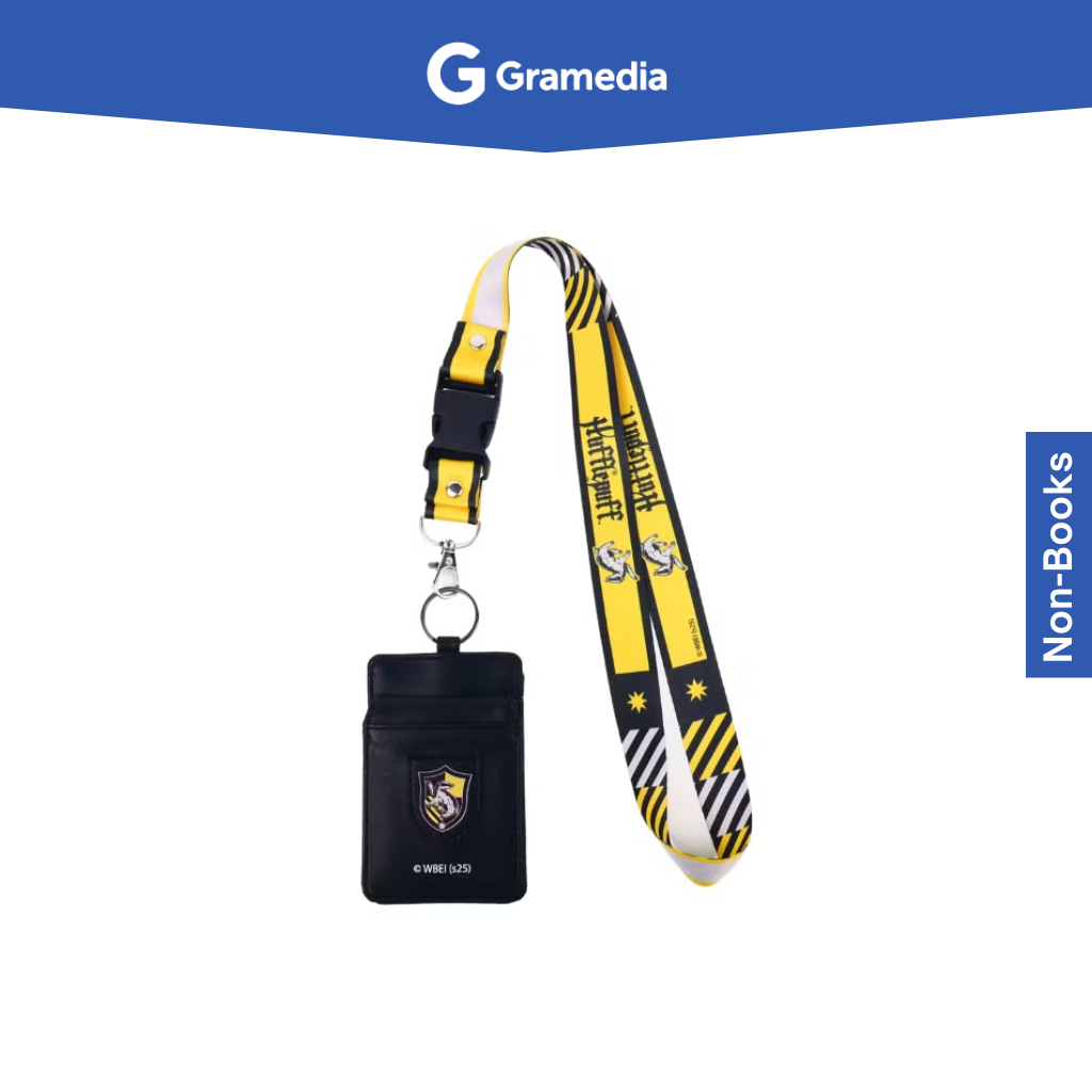 

Gramedia Bogor Cibinong - Lanyard Harry Potter Hufflepuff + Estudee Mini Pouch