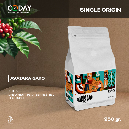 

Coday Coffee Lab Single Origin Espresso Arabica Coffee Avatara Gayo