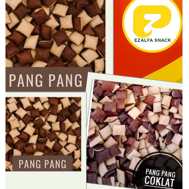 

Snack Pang pang Coklat. Pang Stik Pedas. Camilan Makanan Ringan