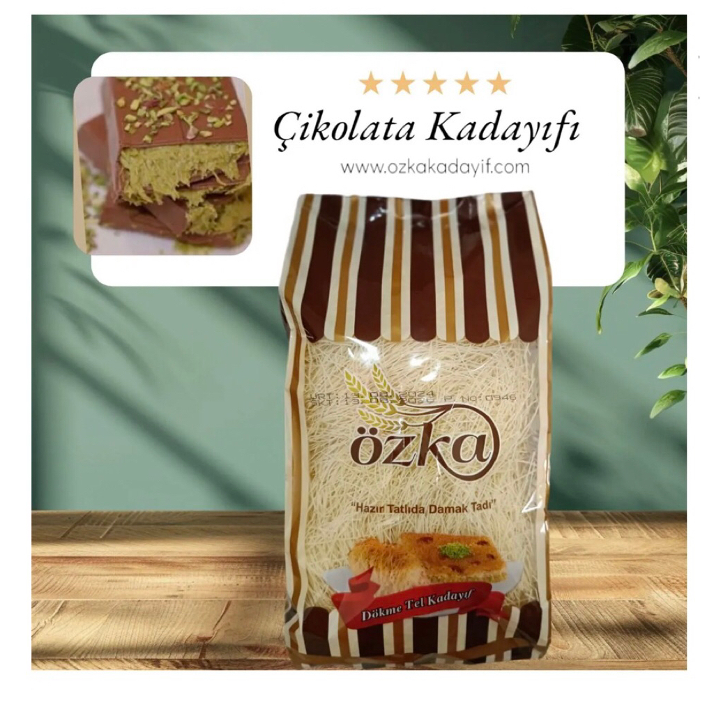 

Kunafa Kering atau Kataifi Kering 500gr asli 100% impor Turki