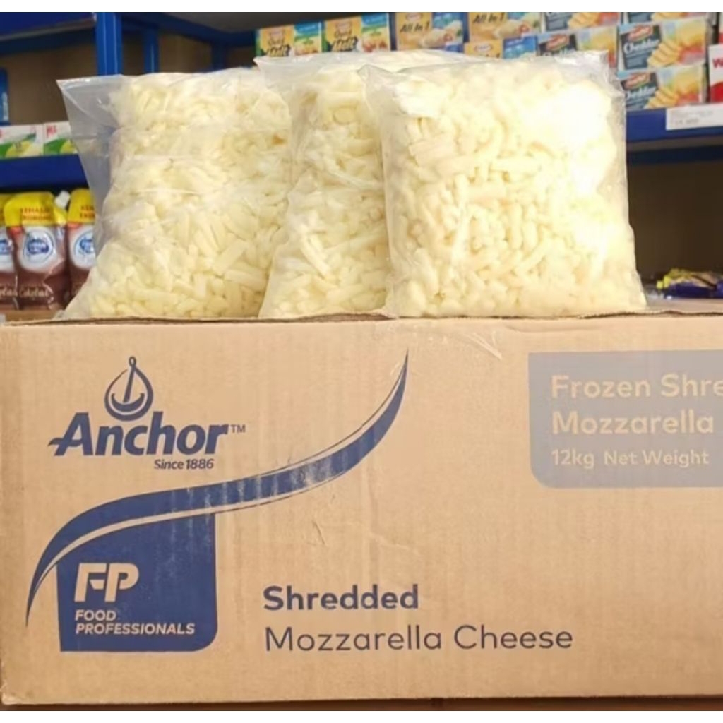 

KEJU MOZARELLA PARUT ANCHOR REPACK KEMASAN 100GR/250GR/500GR