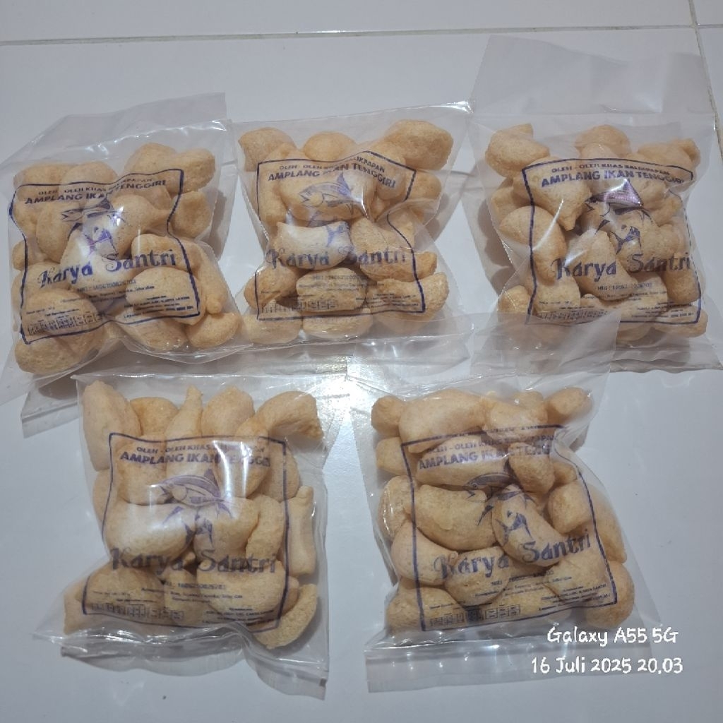 

Amplang Bungkus Mini Karya Santri