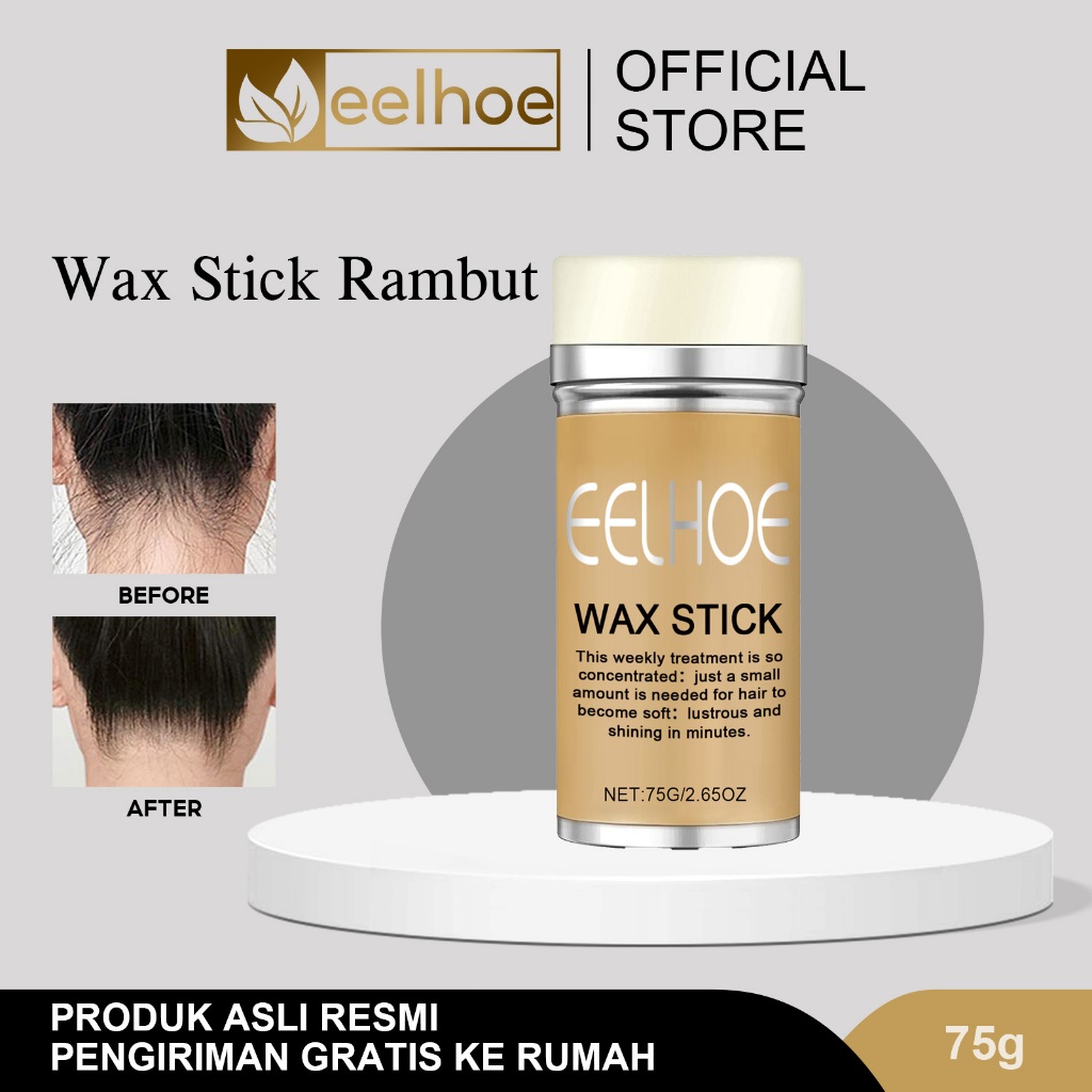 EELHOE Wax Stick Rambut Wax Stick Styling Rambut Hair Wax Stick Rambut Anak 75g Merapikan Rambut dan