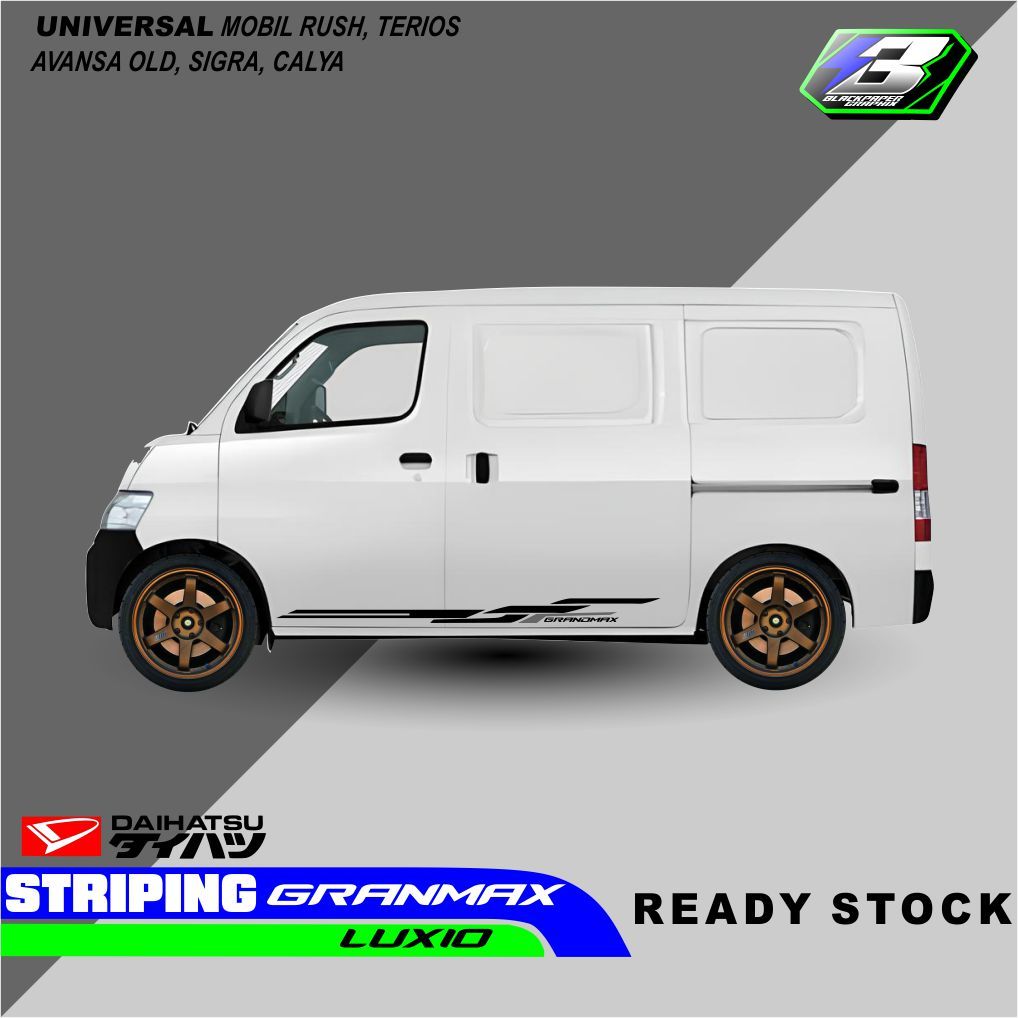 STIKER STRIPING LIST MOBIL GRANDMAX STIKER BODY MOBIL GRANDMAX APV TERBARU TERLARIS GM 05