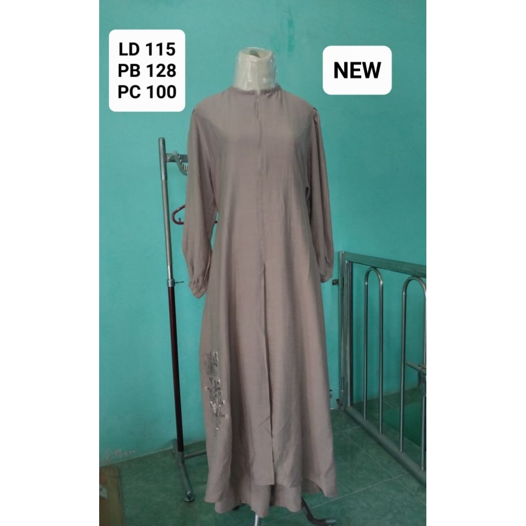 Setelan long tunik wanita premium