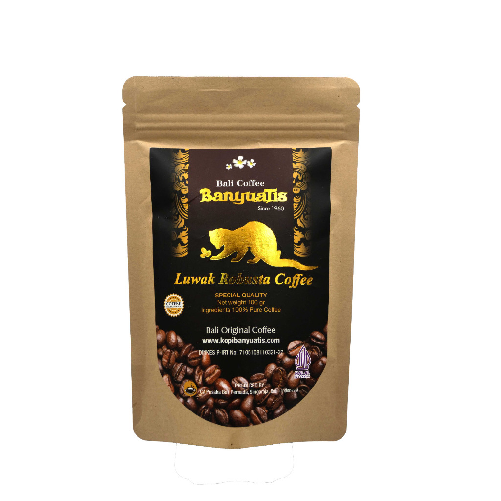

Kopi Banyuatis Luwak Robusta Powder Premium 100 gr