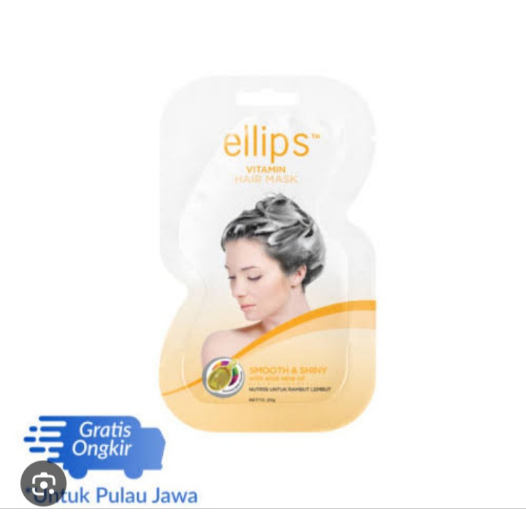 masker rambut ellips smooth shiny