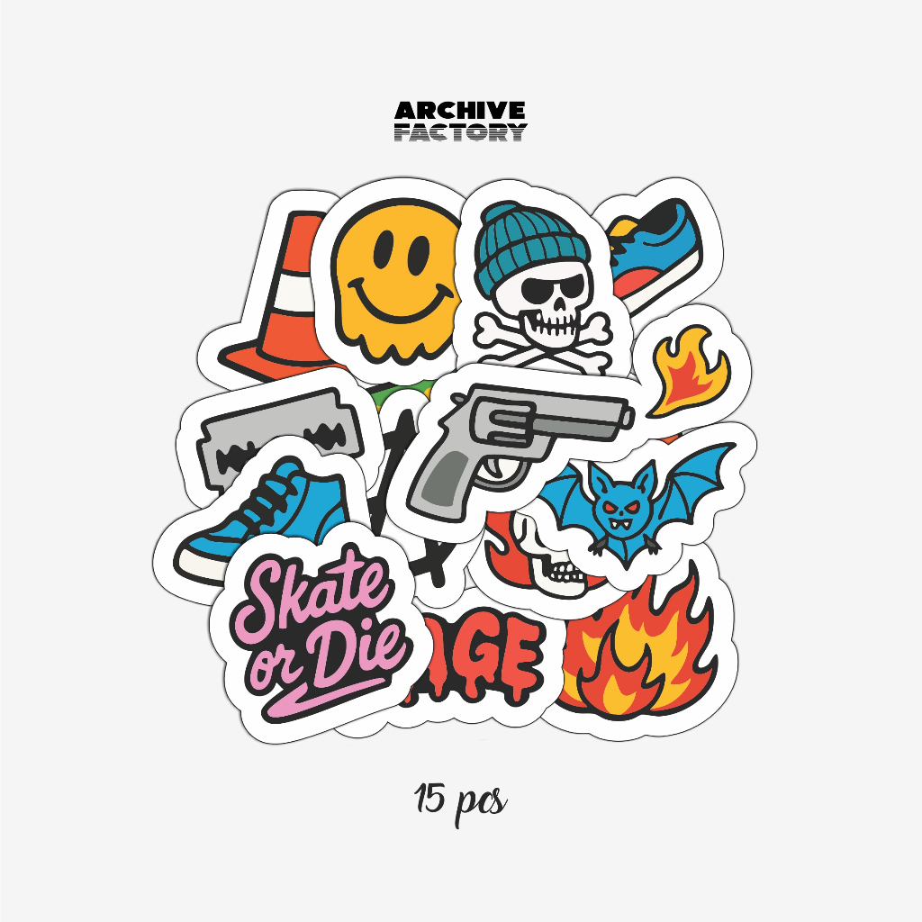 

STICKER PACK SKATE | STIKER AESTHETIC | STIKER LAPTOP | STIKER TUMBLER | STIKER HP | STIKER HELM | SKATE V1