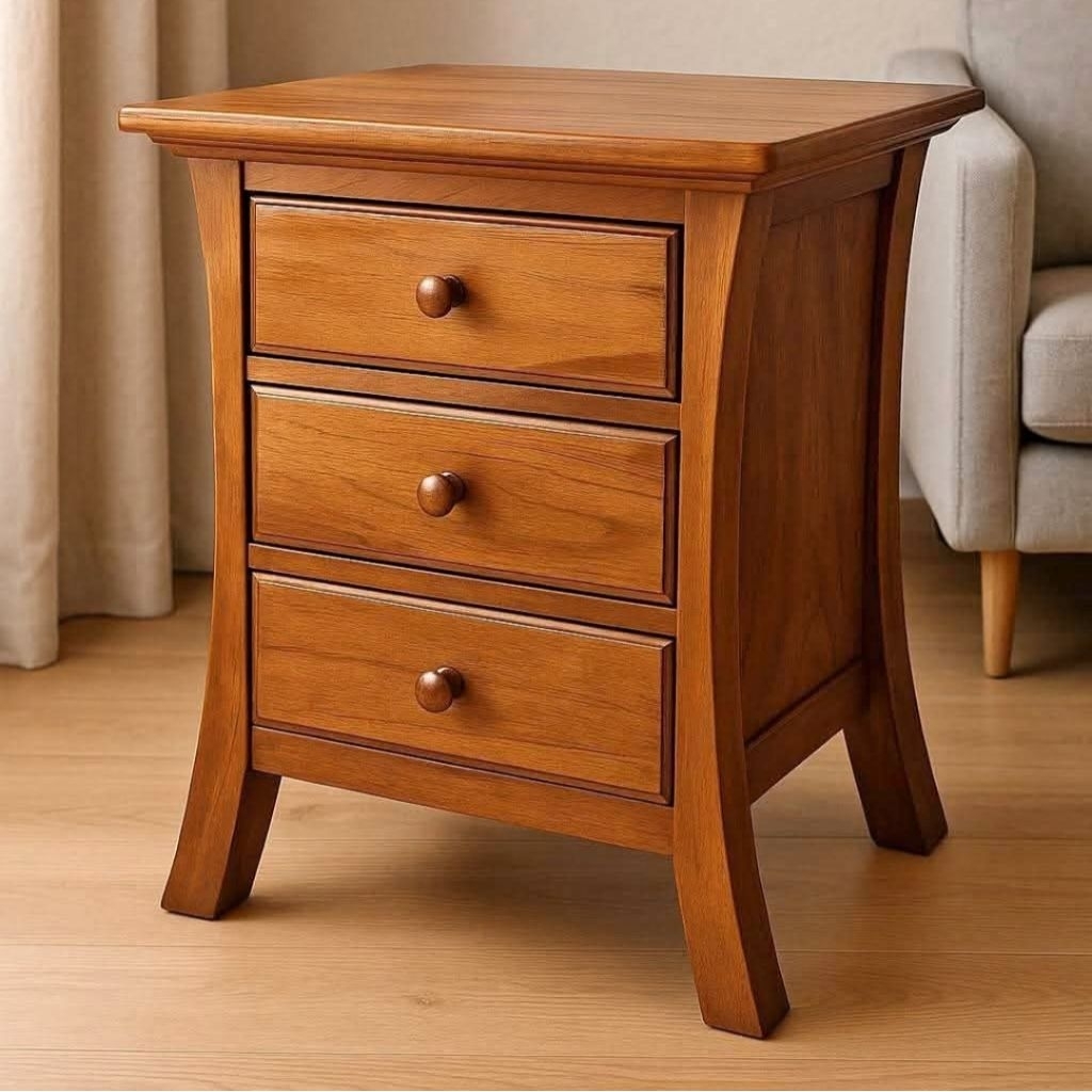 NAKAS MEJA KECIL MINIMALIS MULTIFUNGSI UNTUK KAMAR / BED SIDE TABLE MINIMALIS LAVI 3 / BUFET  KECIL 