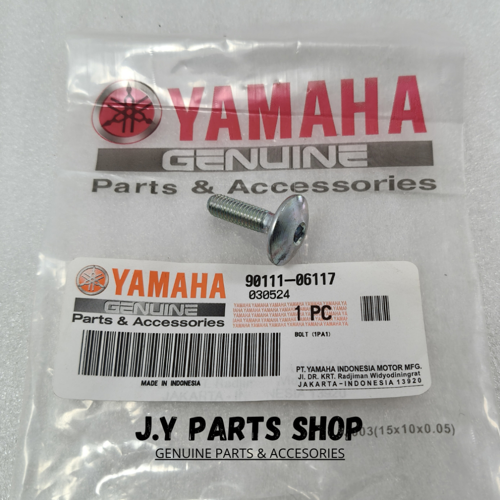 BAUT COVER BODY L4 M6X22 ORIGINAL YGP 90111-06117