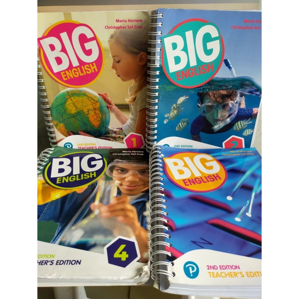 Buku BIG English Teacher's Edition 2nd Edition Original