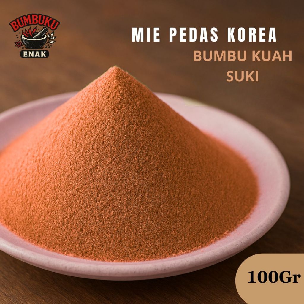 

Bumbu Tabur Mie Pedas Korea 100gr | Kuah Suki Rasa Otentik Korea Pedas Gurih ala Samyang Homemade