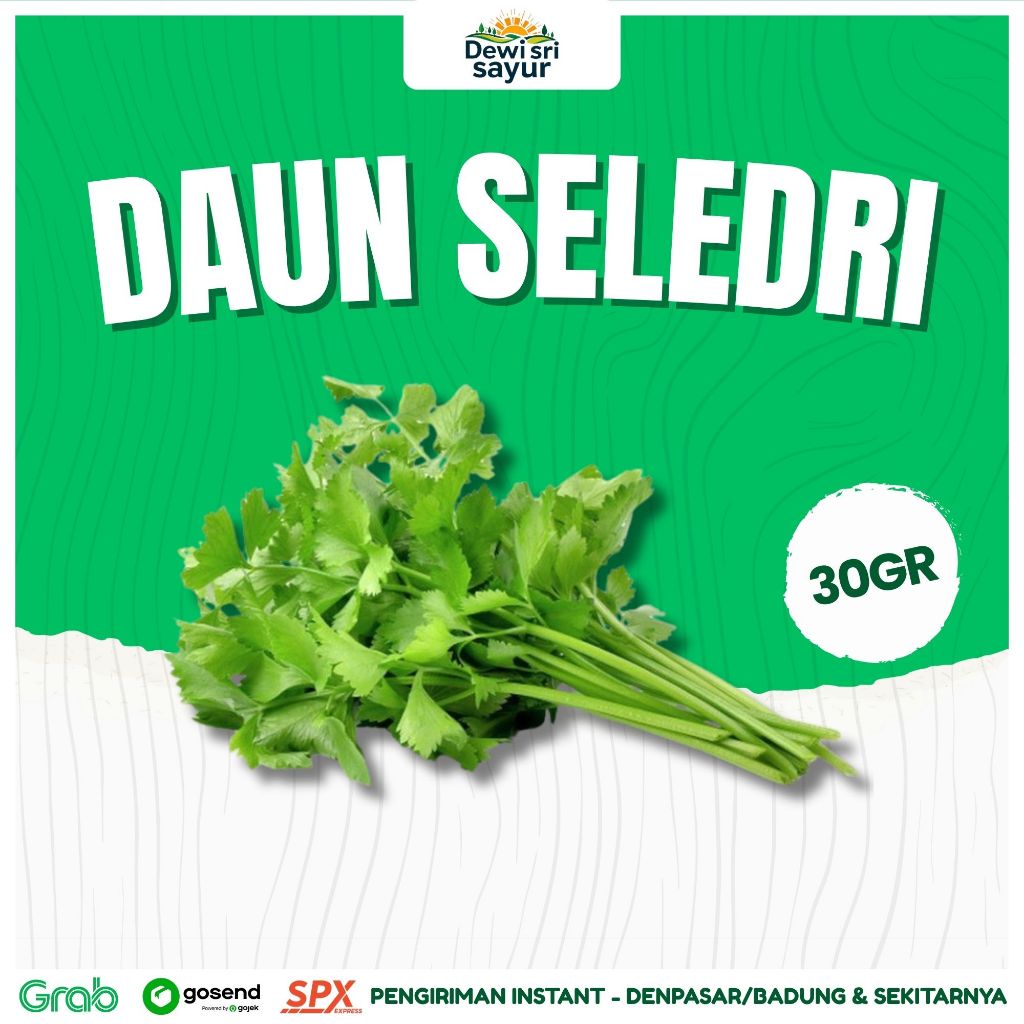 

Daun Seledri 30gr – Dewi Sri Sayur