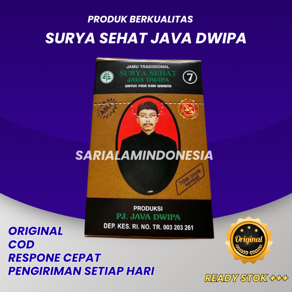 

Jamu Surya Sehat Java Dwipa Original No.7 Original