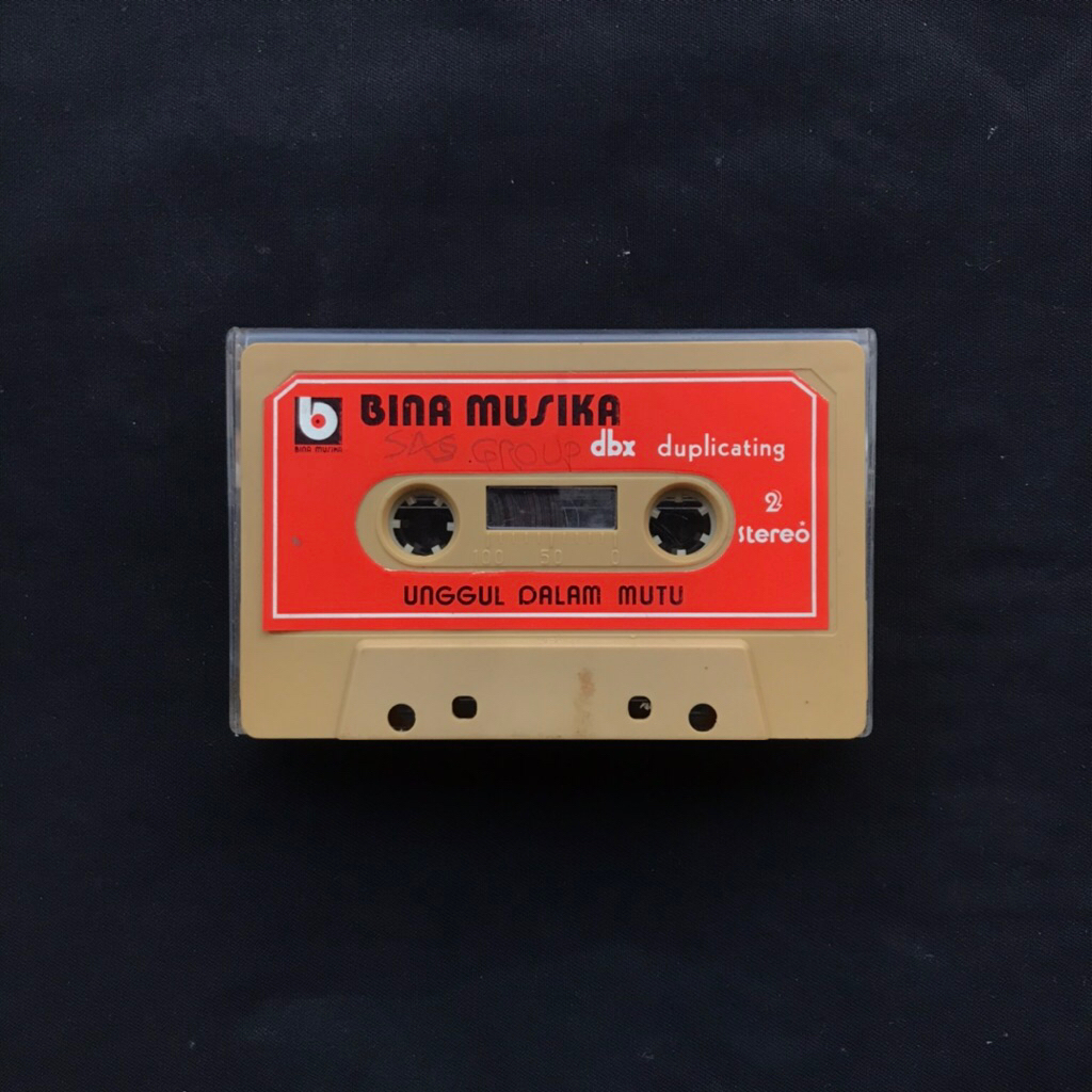 Kaset SAS Group - Kasmaran /Pop&Rock Indonesia Vol. 2 (tanpa cover)