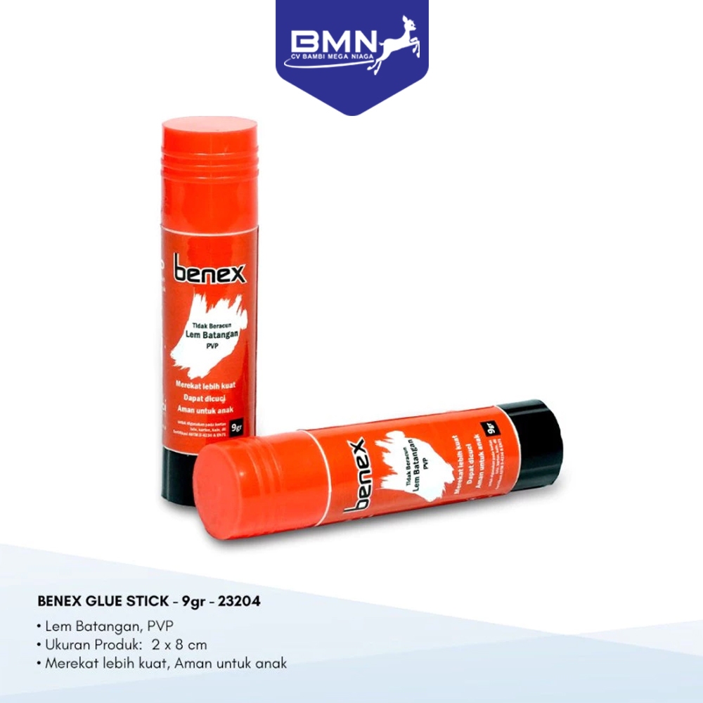 

BENEX Lem Kertas Glue Stick 23204 Ukuran 9gr