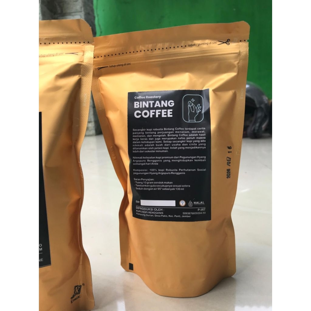 

Kopi Bintang Super Fine Robusta Jember Kualitas Premium 200 gram