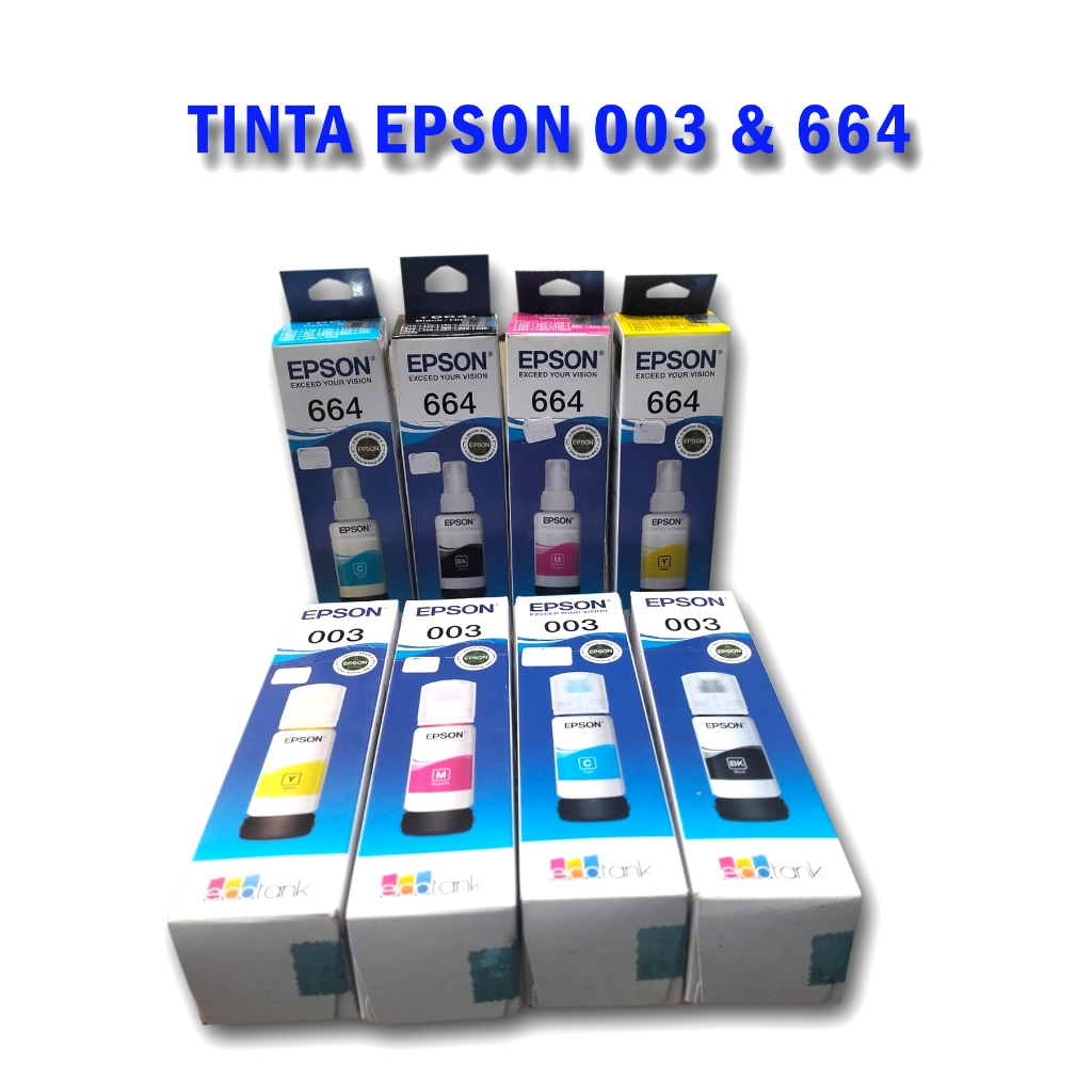 

Tinta printer epson 003 & 664
