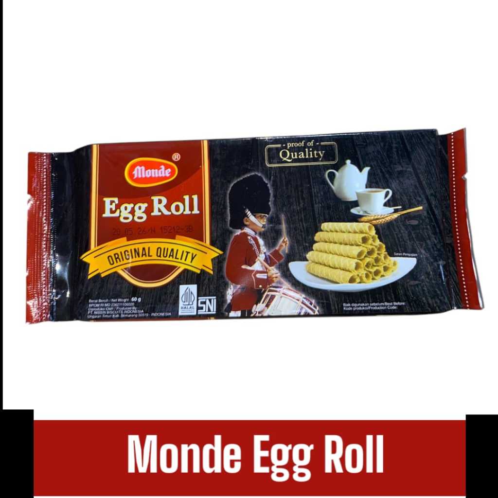 

Monde Serena Egg Roll Original 60gram / Monde Serena Egg Roll