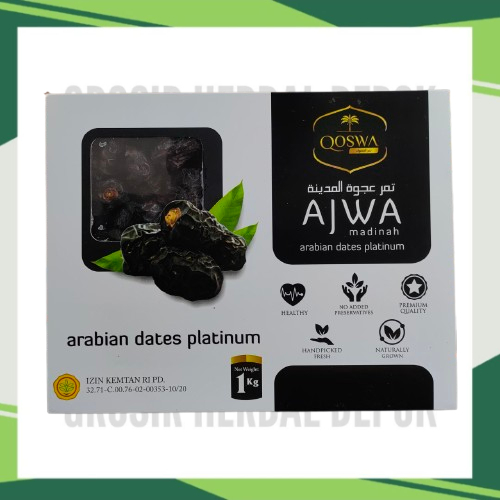 

kurma ajwa qoswa 1kg - kurma ajwa original kurma nabi - KURMA AJWA MADINAH - ARABIAN DATES PLATINUM