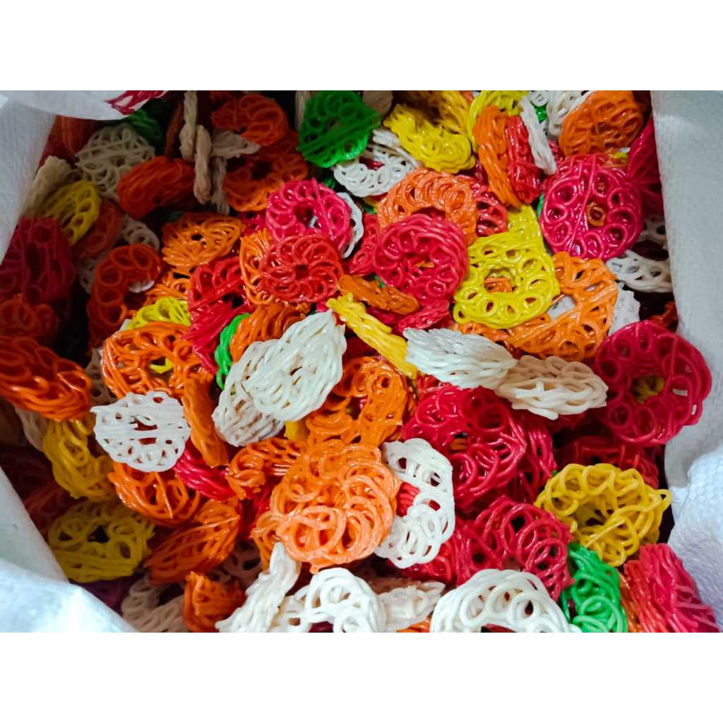 

KERUPUK MAWAR WARNA KEMASAN 1 KG