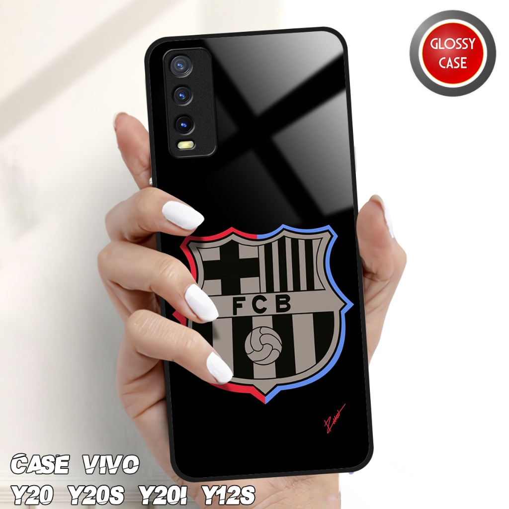 Glossy Case - Casing Hp Vivo Y20 / Y20s / Y20i / Y12s - Casing Hp Murah - Case Kilau Vivo - Kesing H
