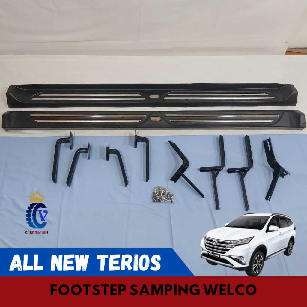 Footstep / Injakan Samping Mobil All New Terios Welco