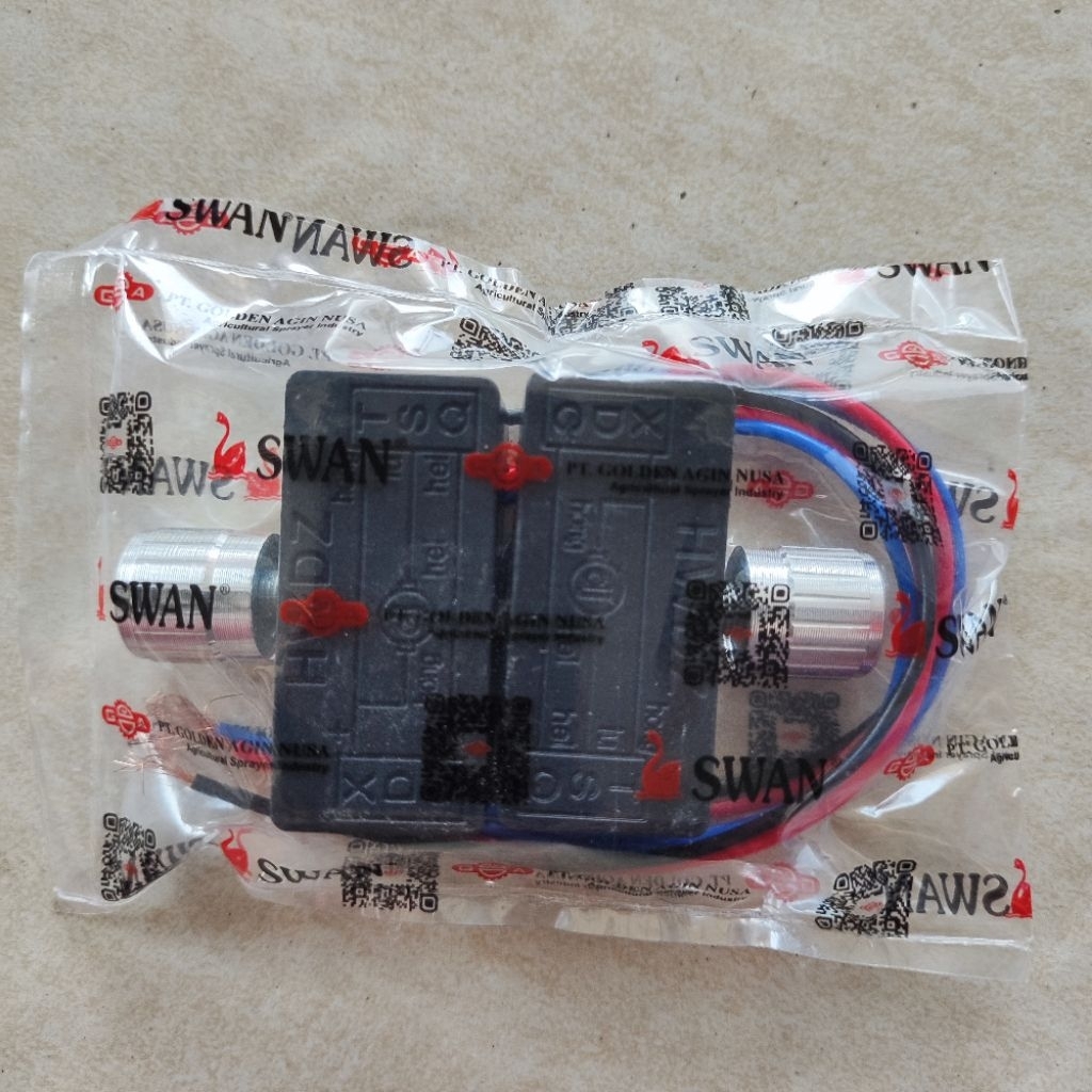 SWAN Potensio Sprayer Cas Baterai Elektrik Pompa Air Water Pump DC 12 Volt